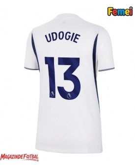 Tottenham Hotspur Destiny Udogie #13 Tricou Fotbal Replică 2026-27 Femei Acasa